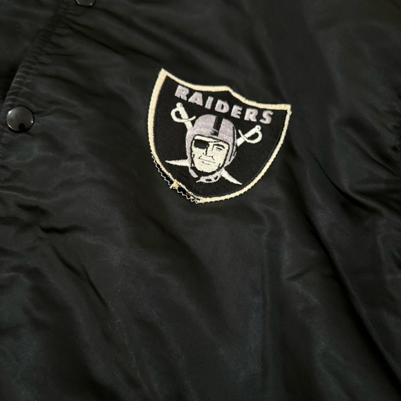 Vintage 80s Raiders Starter Bomber Jacket XL - Picture 3 of 15